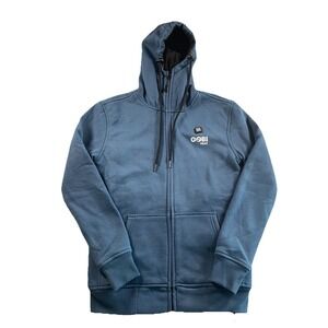Gobi Heat Women's Blue Full-Zip Battery Powered Heating Hoodie Sz XS UNTESTED